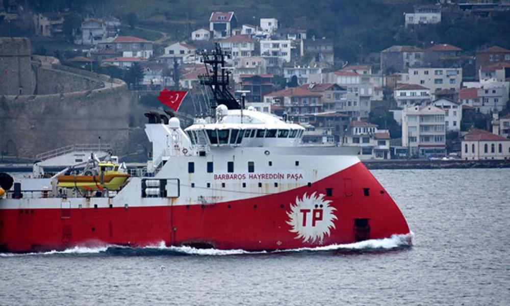 Έφυγε από την Ανατολική Μεσόγειο το Barbaros - Έφτασε στη Μαύρη Θάλασσα (βίντεο)